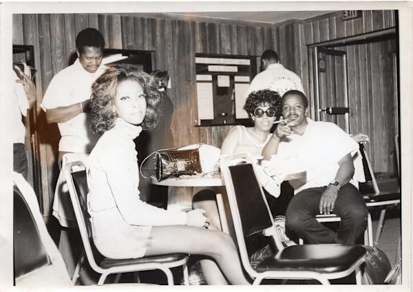 Folks at the bowling alley by Unknown