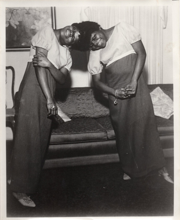 Yvonne & Yvette McCarther (1949 - 1992) by Unknown