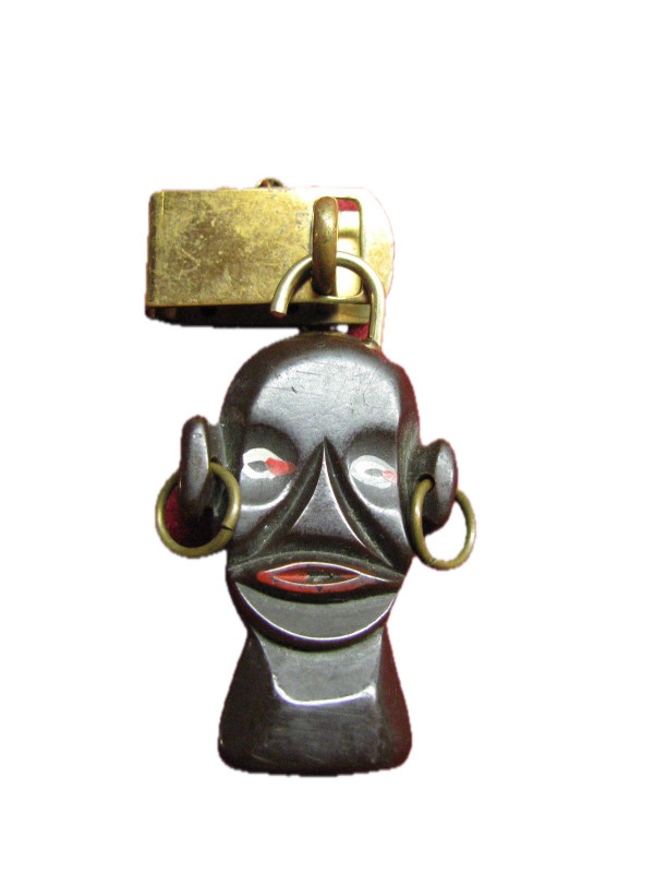 Bakelite Blackamoor Button by Unknown