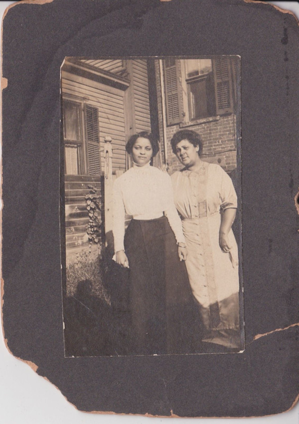 Before and after (mother and daughter) by Unknown