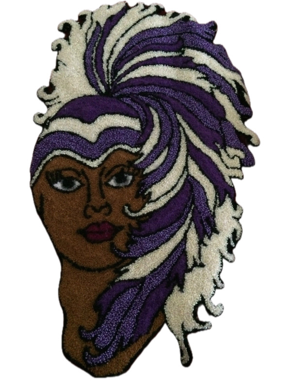 Showgirl Appliqué by Unknown