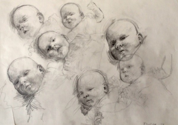 Baby Studies by Martin Spang Olsen