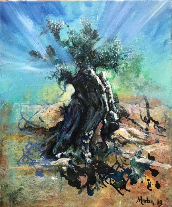 Talking Olive Tree by Martin Spang Olsen