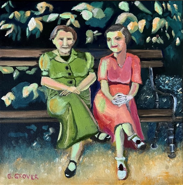 Park Bench (1930s) by Georgia Grover