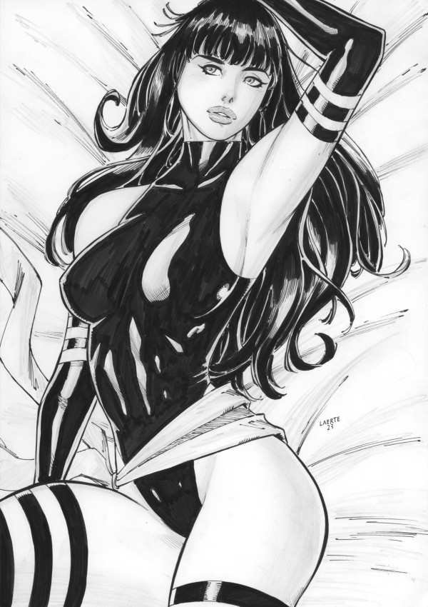 Psylocke (16A46) by Laerte