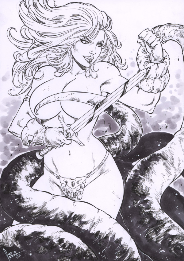 Red Sonja (16A48) by Leo