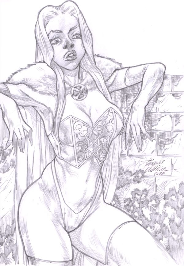 Emma Frost (17A47) by Thiago Oliveira