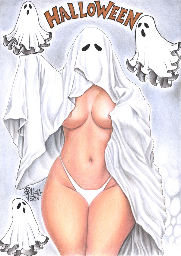 Ghost Girl (17G32) by Miralvo Lima