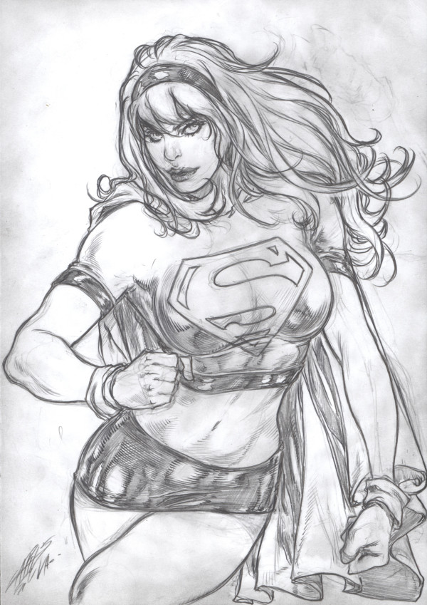 Supergirl (17G42) by Carlos Silva
