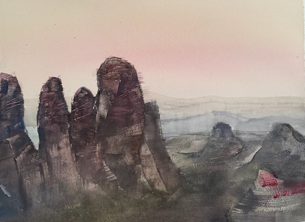 Meteora view by Mandy Damirali