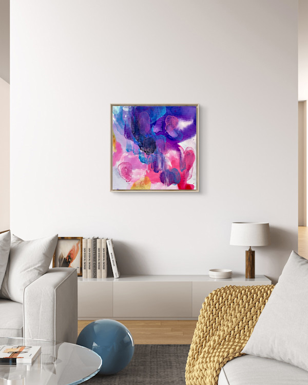 Pink and purple spark by Mandy Damirali
