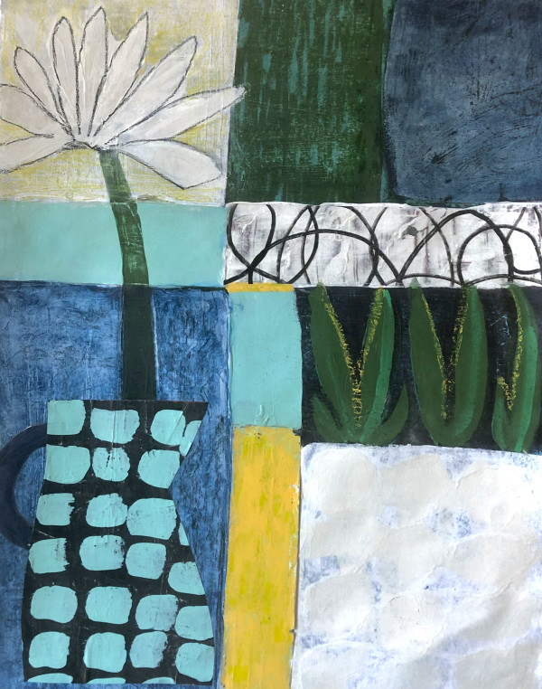 Abstract Botanical #1 by Allison P Kroeger