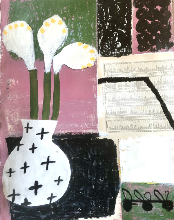 Abstract Botanical #3 by Allison P Kroeger