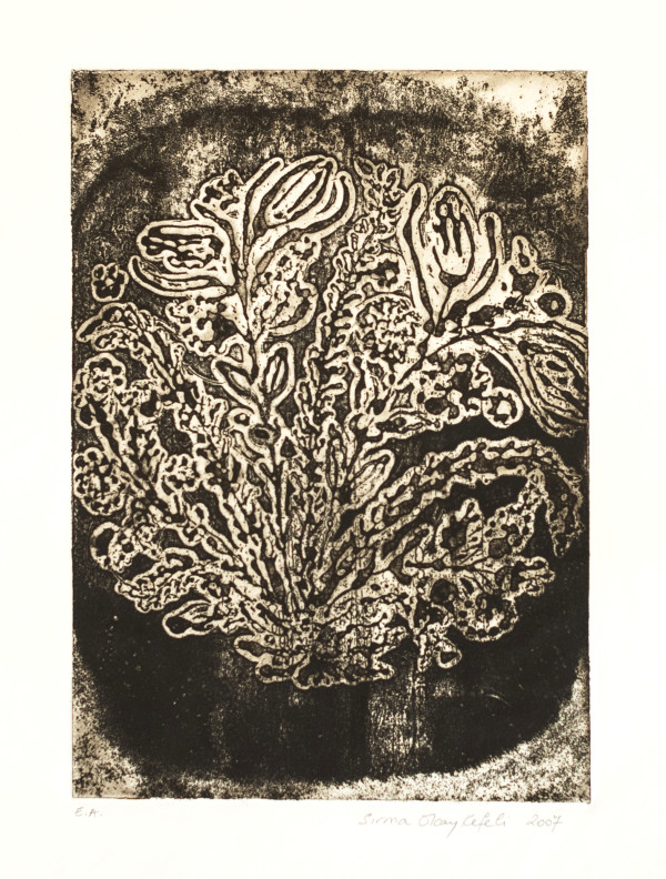 Bouquet monochrome by Sirma Kefeli
