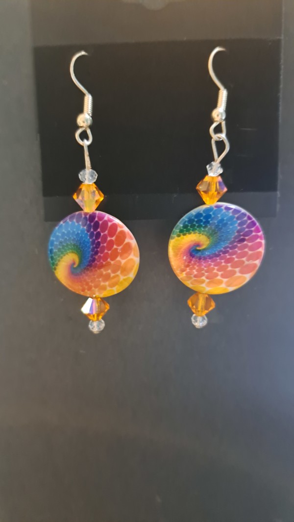 Earrings: Hippie I by Perry Art Productions "Finding The Beauty"