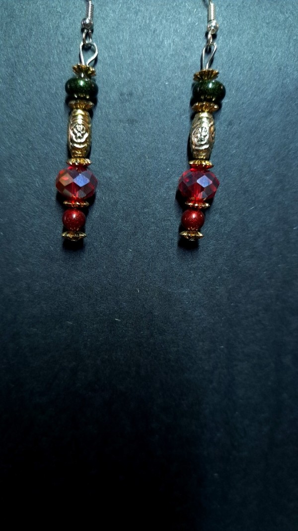 Earrings: Spain by Perry Art Productions "Finding The Beauty"