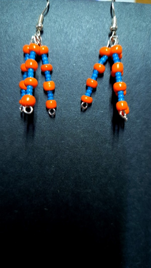 Earrings: Go Gators by Perry Art Productions "Finding The Beauty"