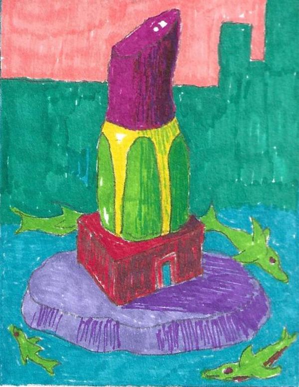 That's Not Lipstick (Framed) by Perry Art Productions "Finding The Beauty"              50% off entire site!