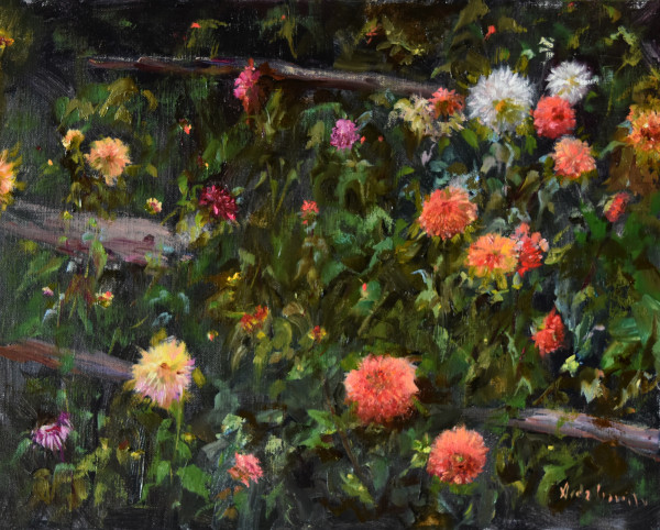 Garden Flowers by Aida Garrity