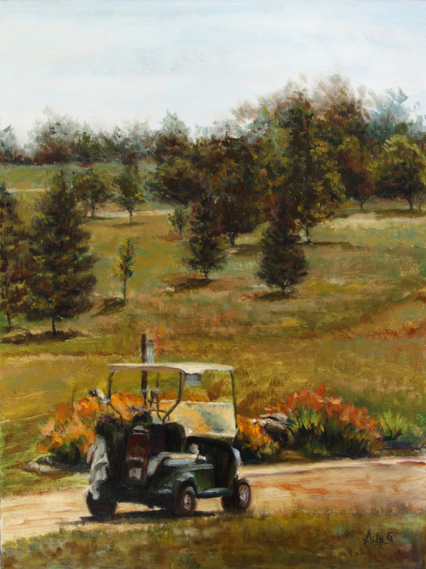 Golf Cart by Aida Garrity