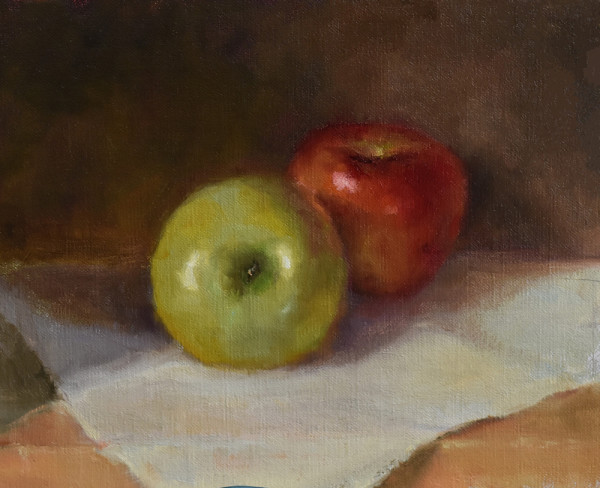 Green and Red Apples by Aida Garrity