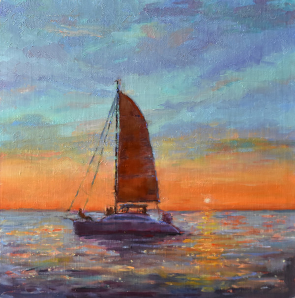 Sunset Venice Florida by Aida Garrity, Image 1.