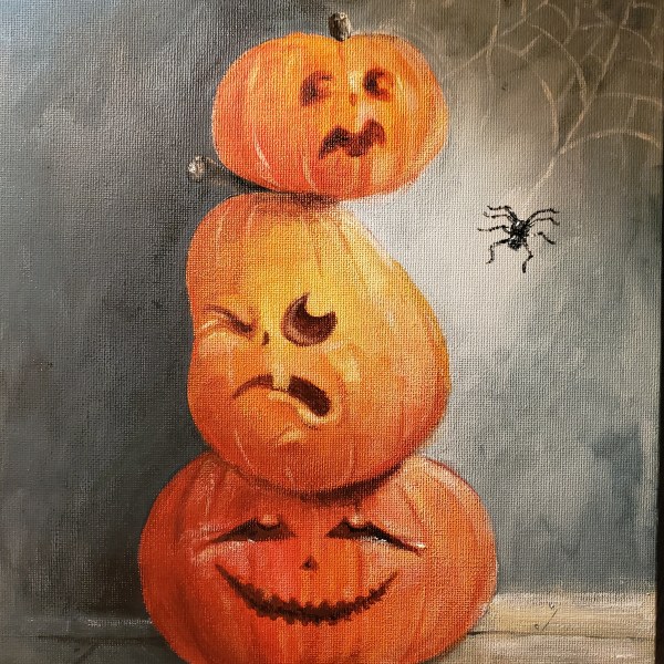 Scaredy Pumpkins by Jessica Kunnas, Image 8.