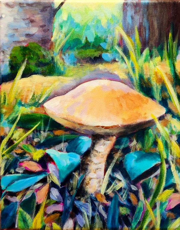 Mushroom 1 by Jessica Kunnas
