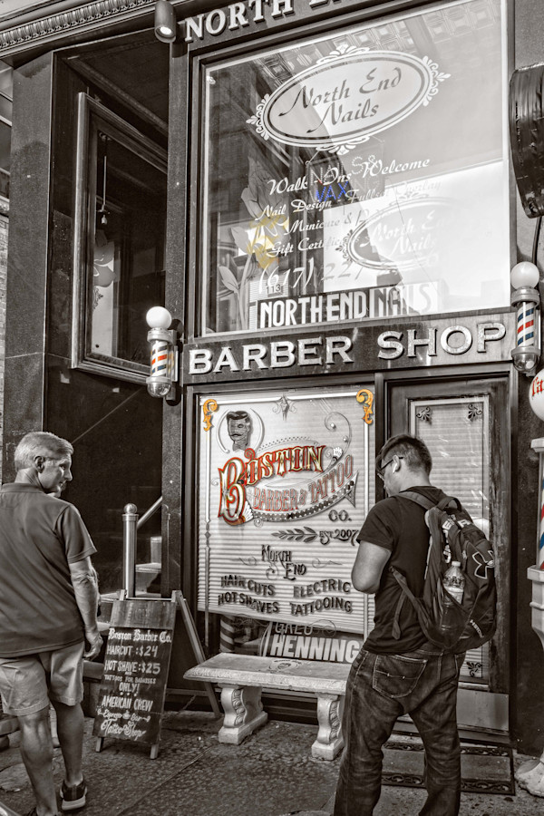 BARBER SHOP by Jacqueline C Agentis, Image 1.