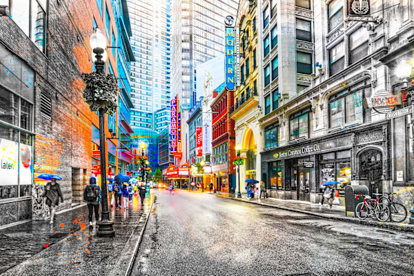 THEATRE DISTRICT by Jacqueline C Agentis, Image 1.