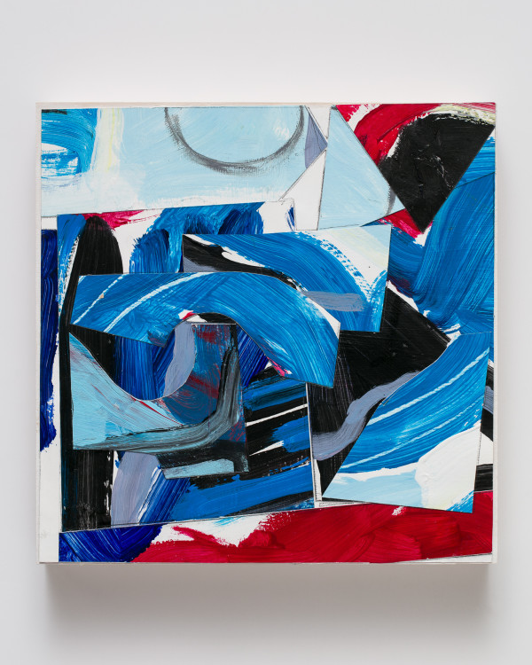 Blue Structure by Elizabeth Stanbro