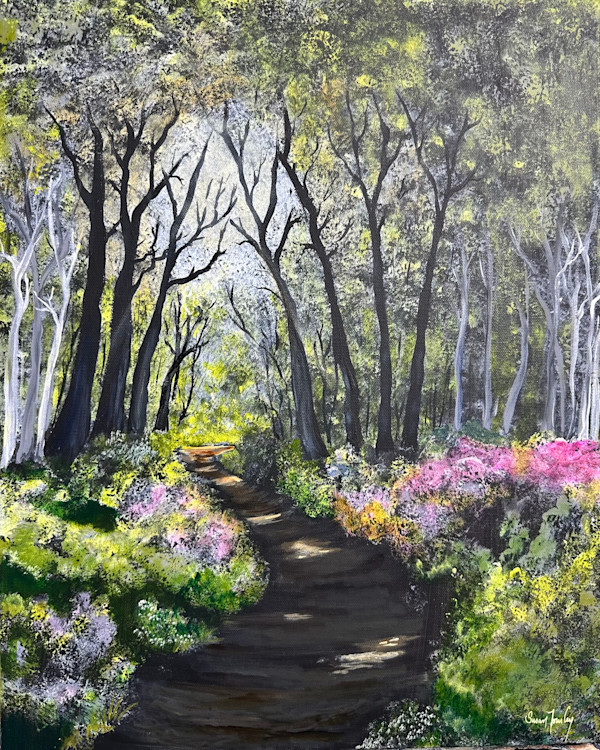 A Quiet Path by Susan Tousley, Artist, Image 1.