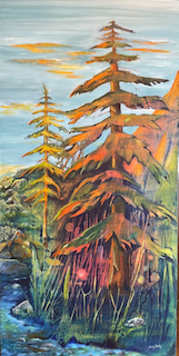 ALPINE SUNSET by Susan Tousley, Artist, Image 1.