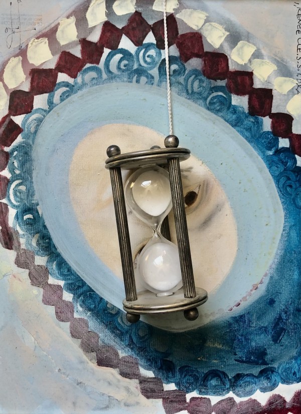 Autoritratto con Clessidra