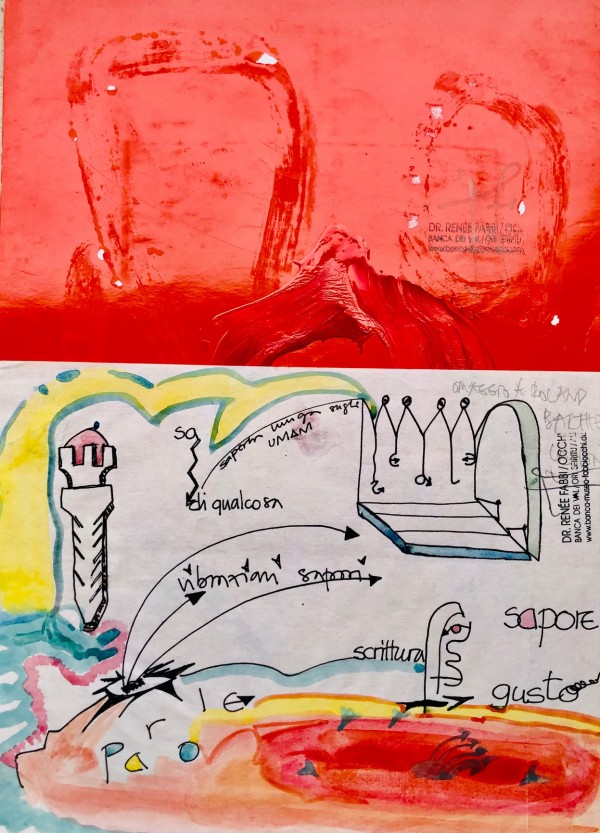 Omaggio ai passaporti insegnati da Roland  Barthes by Renee Fabbiocchi, Image 1.
