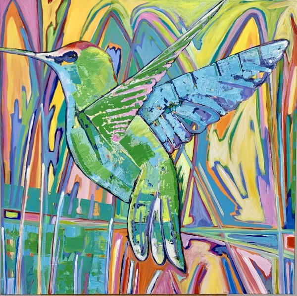 Hummingbird #2 by jo smith
