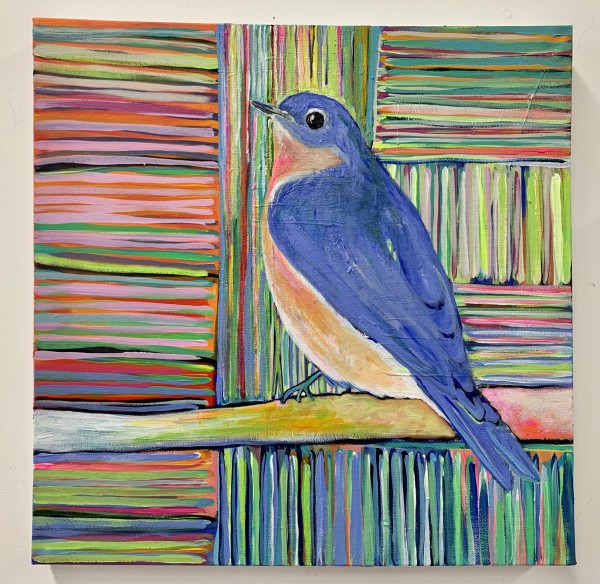 Bluebird #3 by jo smith