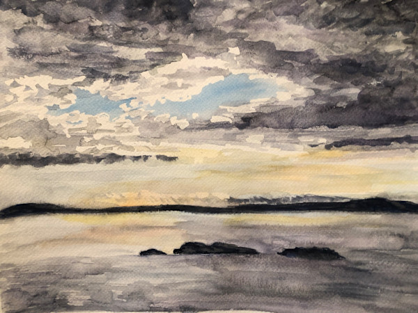 Summer Storm - Bar Harbor, ME by Mary O'Malley-Joyce