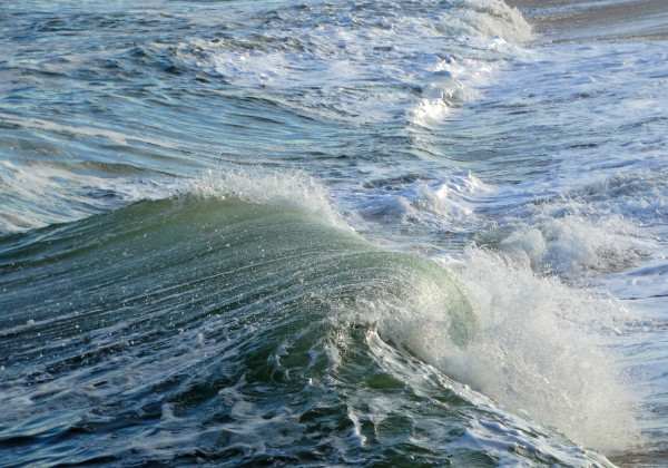 Green-Blue Wave by Mary O'Malley-Joyce