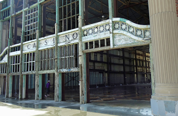 Casino Building Showing It's Age by Mary O'Malley-Joyce