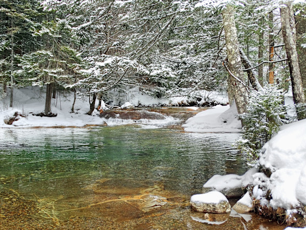 Early Snow at the Basin by Mary O'Malley-Joyce, Image 1.