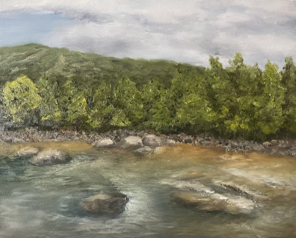 Torrid Summer River - White Mountains by Mary O'Malley-Joyce