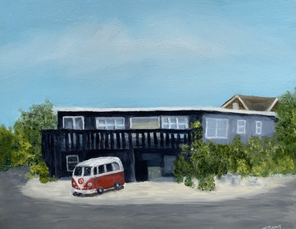 VW Van - Long Beach Island by Mary O'Malley-Joyce