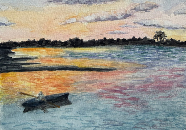Point Pleasant Rower by Mary O'Malley-Joyce, Image 1.