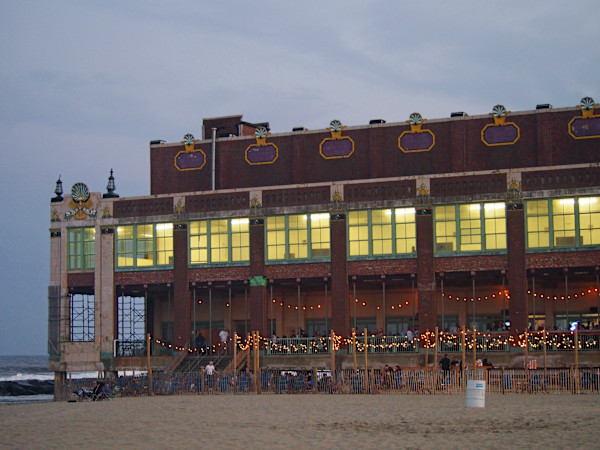 Outside bar - Asbury Park by Mary O'Malley-Joyce