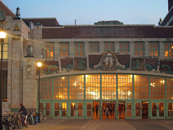 Twilight Convention Center on the Boardwalk by Mary O'Malley-Joyce