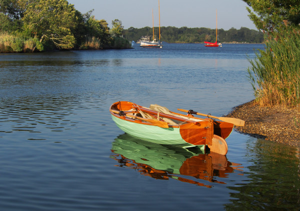 Classic Wooden Boat by Mary O'Malley-Joyce