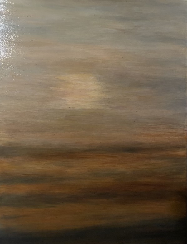 Foggy Sunset by Mary O'Malley-Joyce