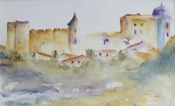 Le Chateau à Villebois Lavalette by Sarion Gravelle-Harris
