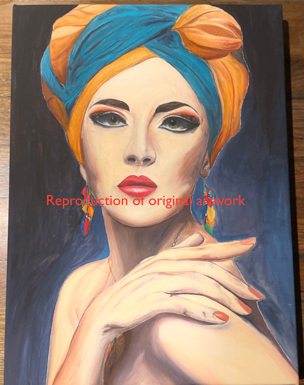 'Sensual Demure' No: 2 of 3 Print Series Small -Fine Art Daguerre Canvas, 400gsm, by Hahnemuhle. by Hayley J Griffiths, Image 1.